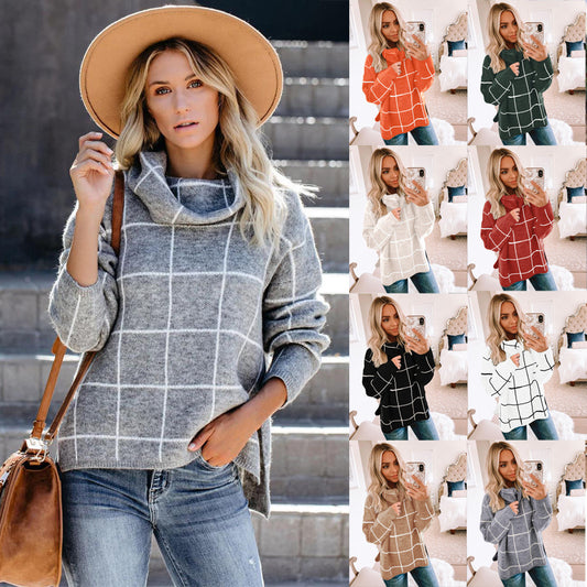Karierter Pullover Pullover karierter Pullover