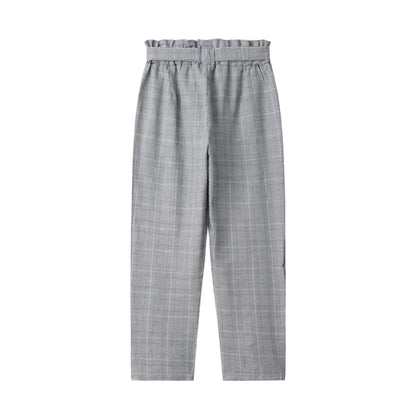 Lange Damenhose mit hoher Taille