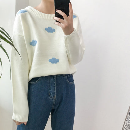 Lockerer Wolkenpullover