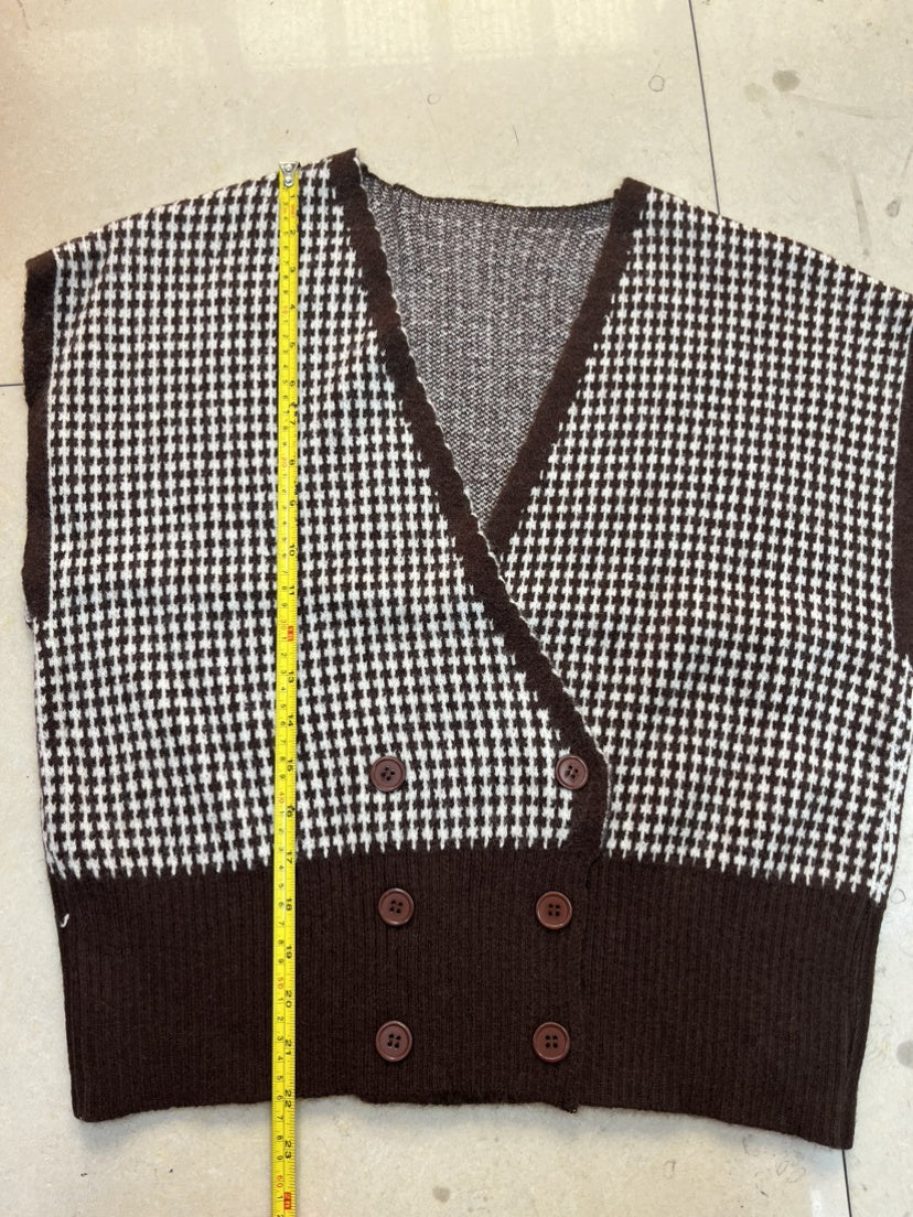 Strickjacke Pullover Weste Frauen Oberbekleidung Top