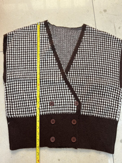 Strickjacke Pullover Weste Frauen Oberbekleidung Top