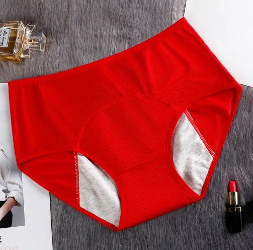 5 Stück Menstruationsunterwäsche für Damen, auslaufsichere Höschen