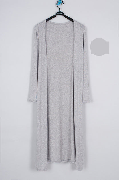 Lange modale Strickjacke Damen Schal Sonnenschutz Kleidung