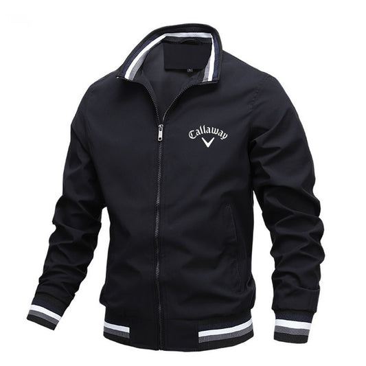 Herren Freizeitjacke mit Stehkragen – Sportlich & Modern
