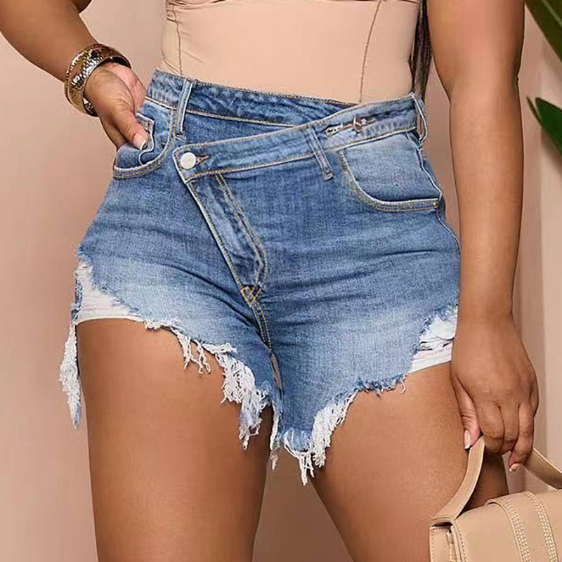 Modische Denim-Shorts für Damen