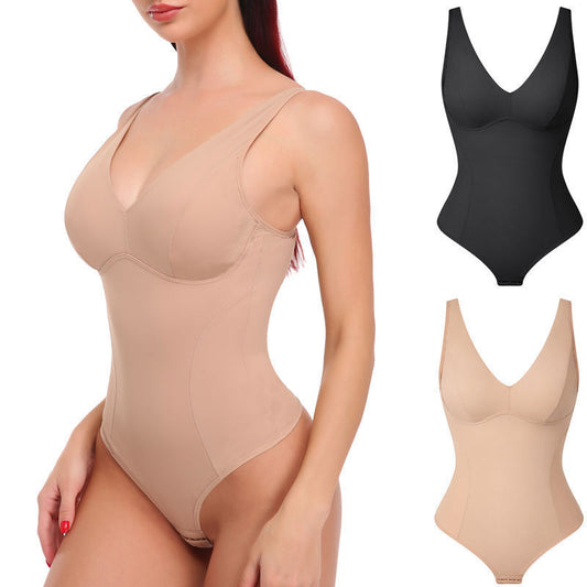 Damenmode Einfacher Body Shaper mit BH