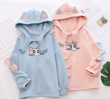 Merry Pretty Damen Hoodies Sweatshirt