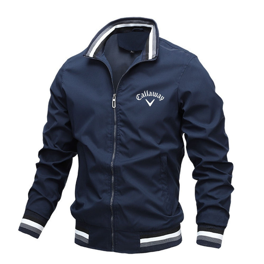 Herren Freizeitjacke mit Stehkragen – Sportlich & Modern