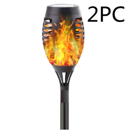 Solar Taschenlampe Outdoor 96Led Landschaft Flutlicht Garten Rasen Und Garten Dekoration Induktion Wand Lampe