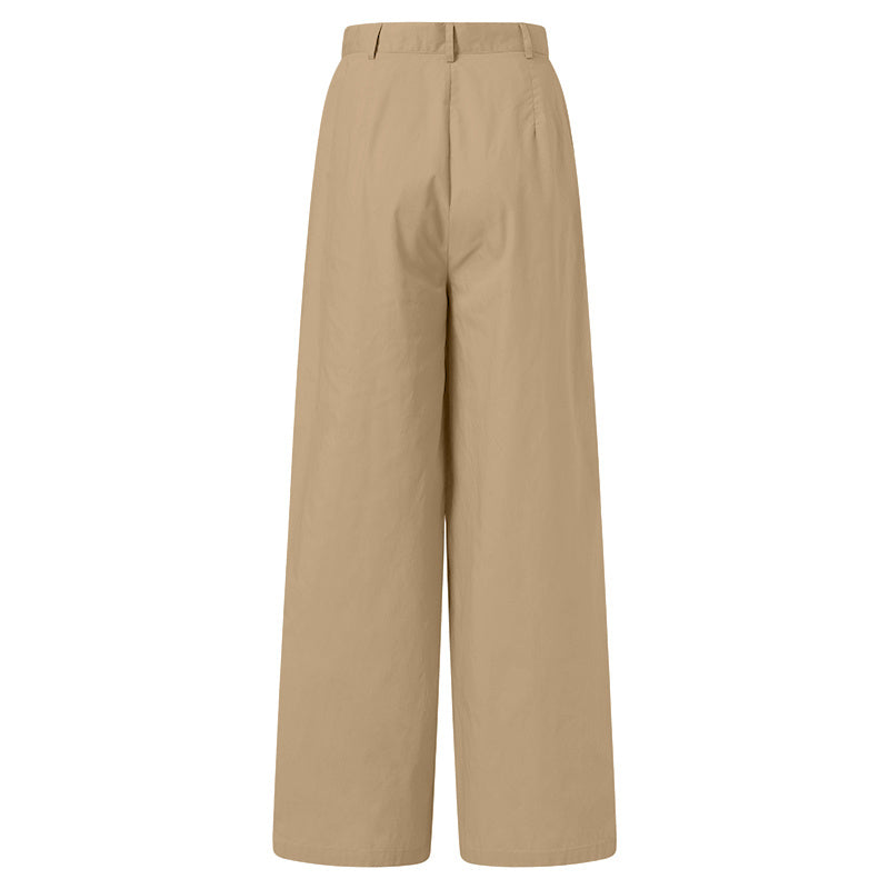 Frauen Breite Bein Hosen Lange Pantalon Weibliche