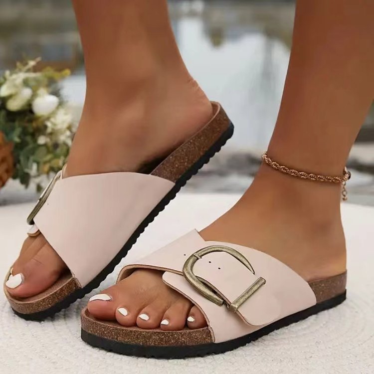 Fashion Platform Sponge Cake Slipper Damen