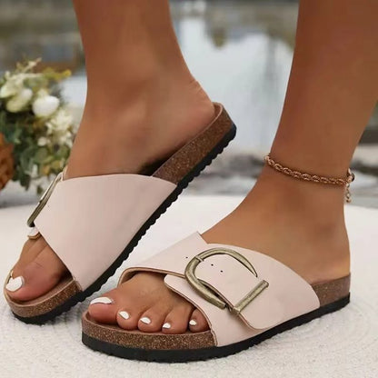 Fashion Platform Sponge Cake Slipper Damen