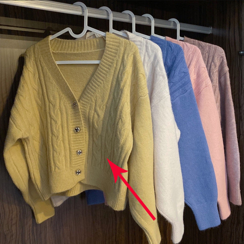 Twist Pullover Strickjacke Jacke Frauen Herbst Jacke