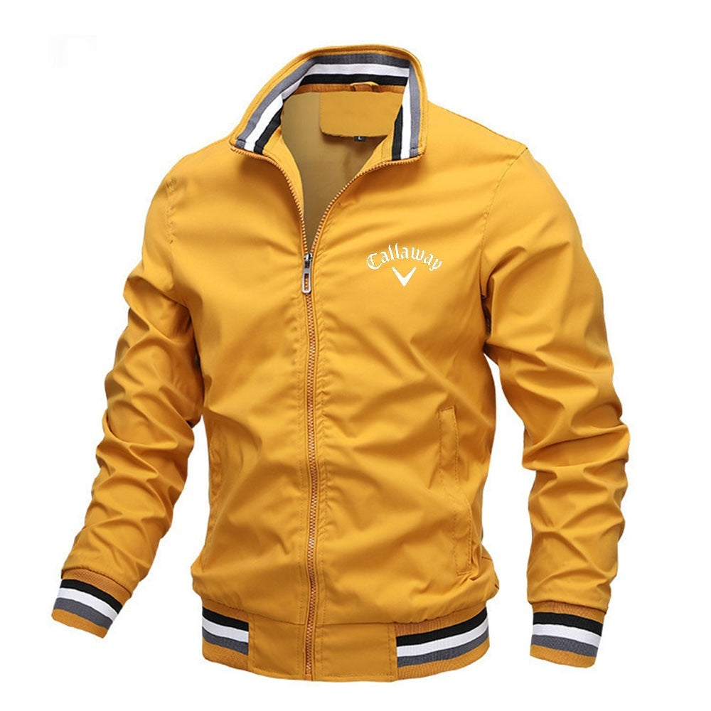 Herren Freizeitjacke mit Stehkragen – Sportlich & Modern