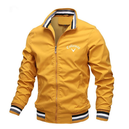 Herren Freizeitjacke mit Stehkragen – Sportlich & Modern
