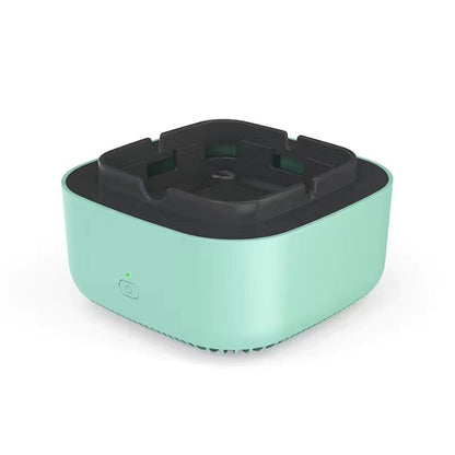 Rauchentfernung Luftreinigung Aschenbecher Anionenreinigung Praktischer automatischer Luftreiniger Aschenbecher Tragbare Gadgets für Autoaschenbecher