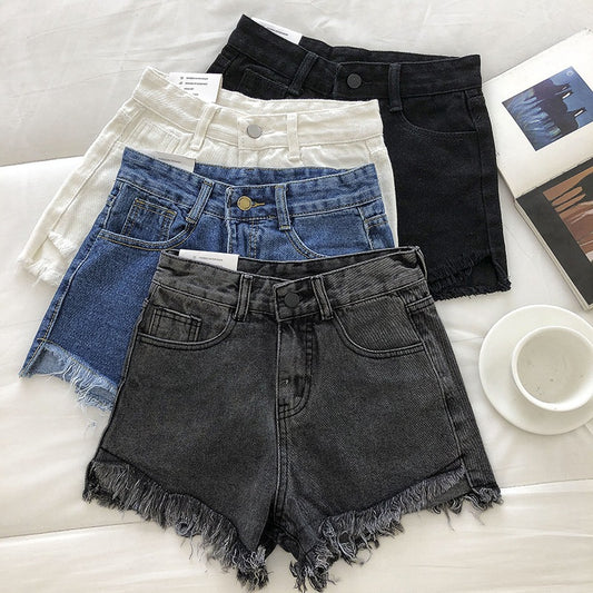 Neue Lose All-Matching Denim Shorts Damen