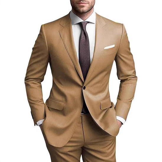 Herren Anzug Zweiteiler – Leichter Casual Look für Alltag & Business