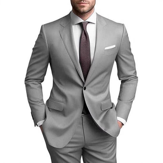 Herren Anzug Zweiteiler – Leichter Casual Look für Alltag & Business