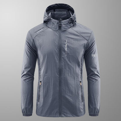 Herren Sommerjacke mit Kapuze – Leichte Outdoor-Sonnenjacke