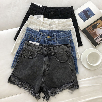 Neue Lose All-Matching Denim Shorts Damen