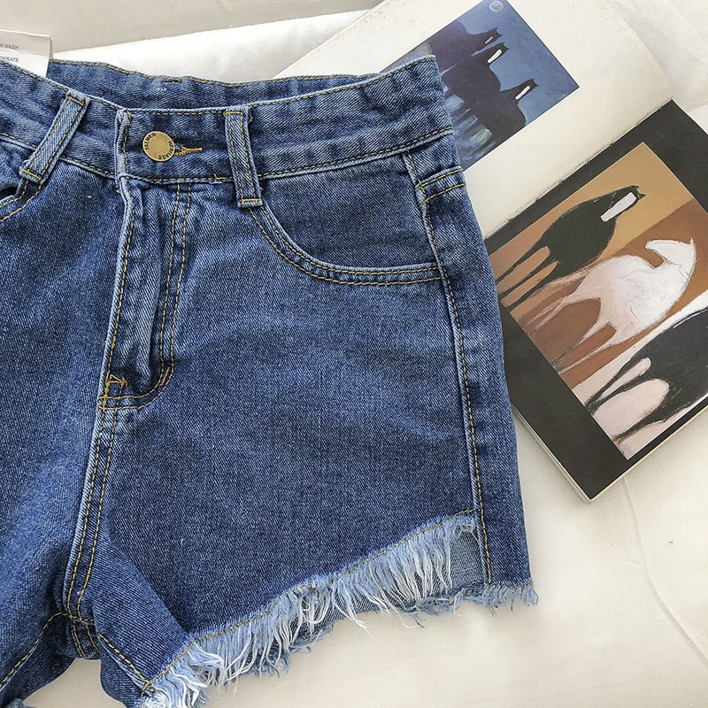 Neue Lose All-Matching Denim Shorts Damen