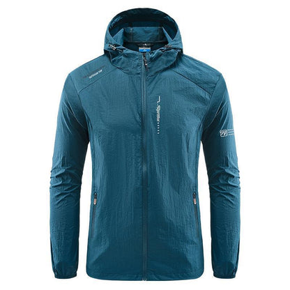 Herren Sommerjacke mit Kapuze – Leichte Outdoor-Sonnenjacke