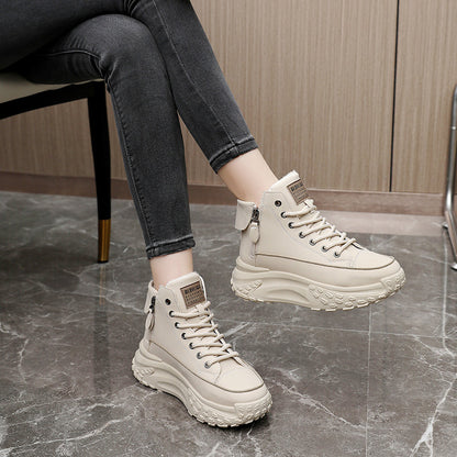 Damenschuhe Samt Warme Baumwollschuhe Freizeit Sport