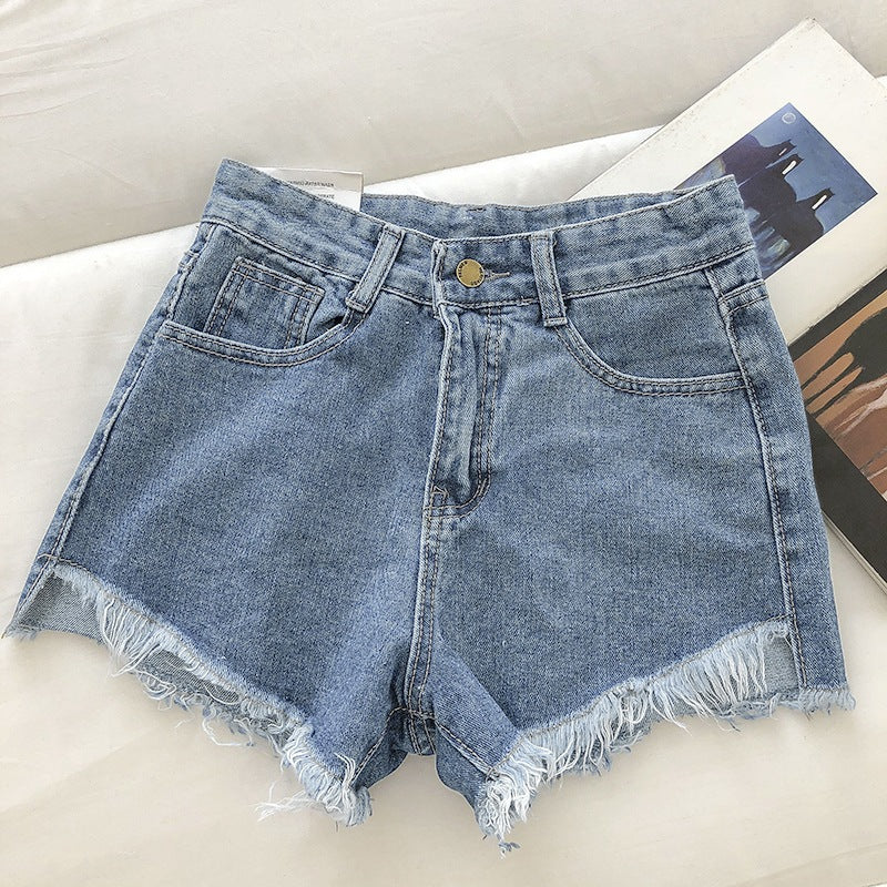Neue Lose All-Matching Denim Shorts Damen