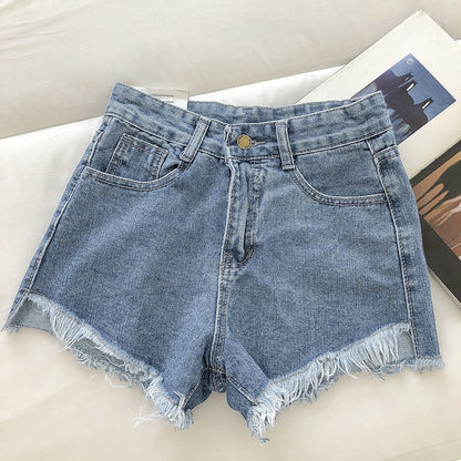 Neue Lose All-Matching Denim Shorts Damen