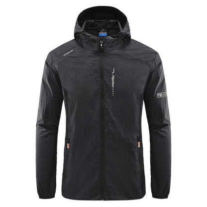 Herren Sommerjacke mit Kapuze – Leichte Outdoor-Sonnenjacke