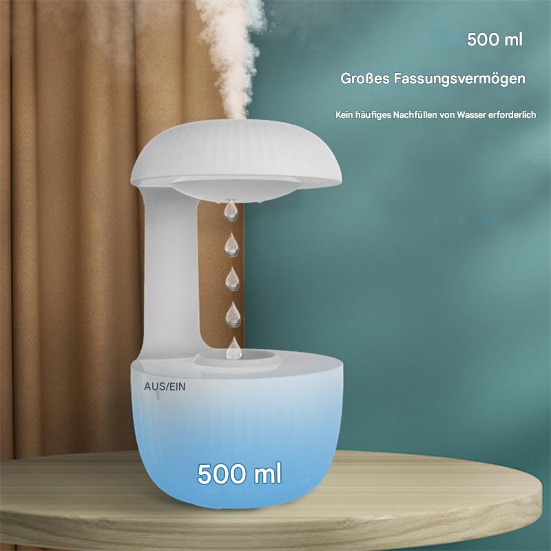 Anti-Schwerkraft-Luftbefeuchter, stummgeschalteter Gegenstrom-Luftbefeuchter, schwebende Wassertropfen, kühler Nebelhersteller, Nebelgerät, lindert Müdigkeit