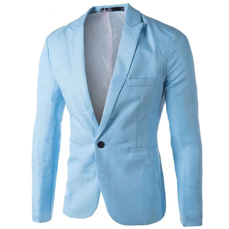 Herren Sakko Einreiher – Casual Style im Koreanischen Look
