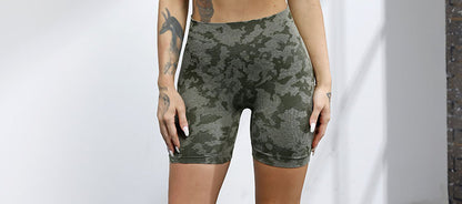 Sport-BH Hüftheben Fitness Shorts Grenzüberschreitender Sportanzug Nahtloser Yoga-Anzug Damen