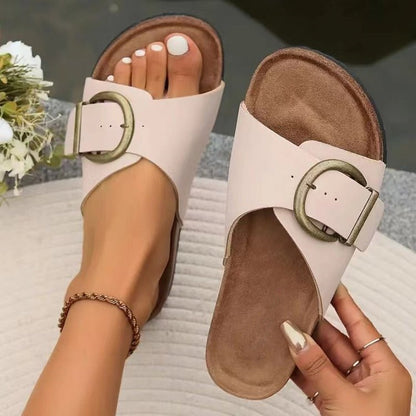 Fashion Platform Sponge Cake Slipper Damen