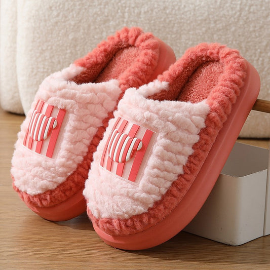 Neue farblich passende Lammhausschuhe für drinnen und draußen, rutschfeste Boden-Schlafzimmer-Hausschuhe, warme Winterschuhe für Damen und Herren