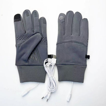 USB Beheizbare Handschuhe mit Touchscreen und Wasserschutz