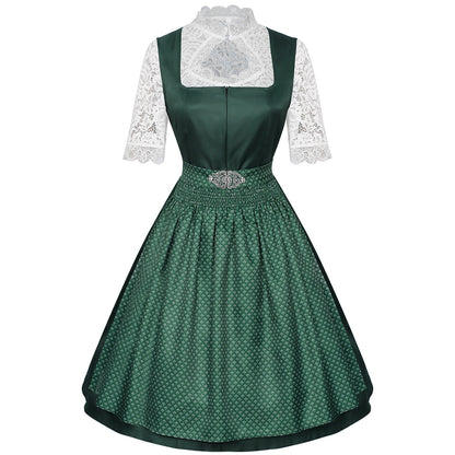 Women's New Vintage Beer Festival Lace Dress
