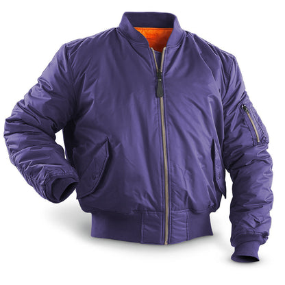 Herren Winter-Bomberjacke mit Thermofutter – Wasserabweisend im Military-Stil