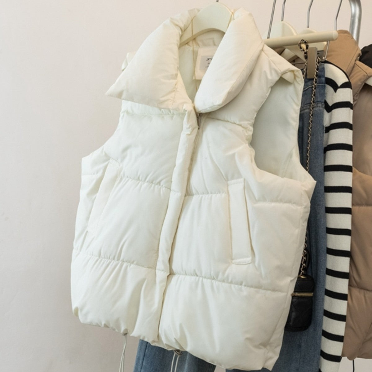 Große Weste Frauen im Herbst und Winter