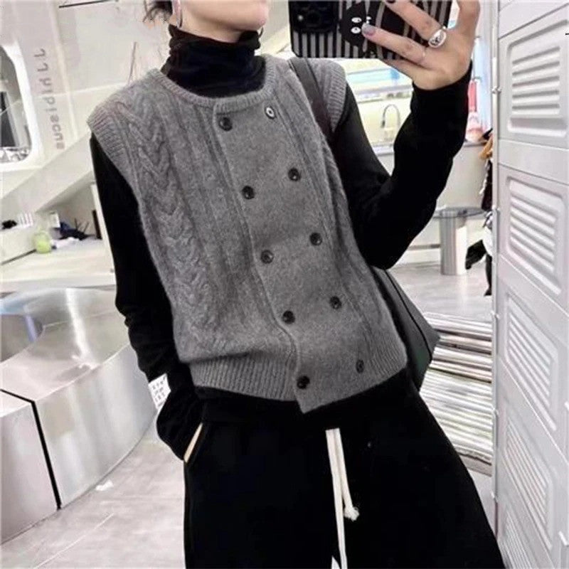 Chinesischen Stil Pullover Weste Strickjacke Frauen