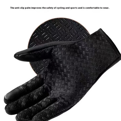 Winter Sporthandschuhe Herren – Rutschfest & Winddicht mit Fingerwärme