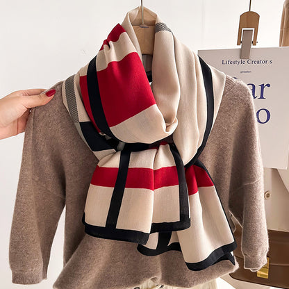 Herbst und Winter Schal Schal Warm Talma
