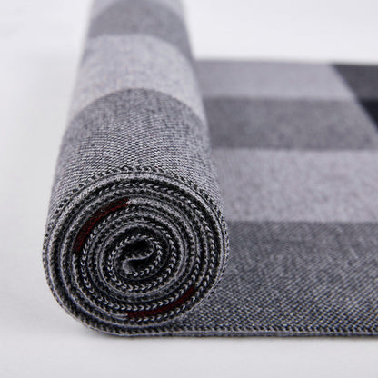 Basolan Wollschal Herren – Warmes Winteraccessoire im Karo-Design