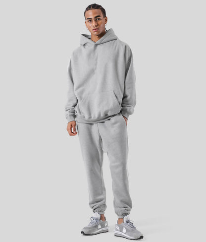 Herren Freizeitanzug – Kapuzenpullover & Jogginghose aus Baumwolle