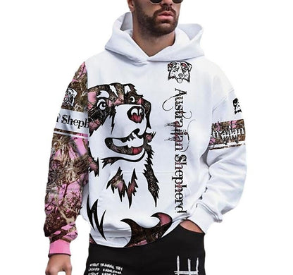 Herren 3D Hoodie Frühling – Moderner Kapuzenpullover für Freizeit & Streetwear