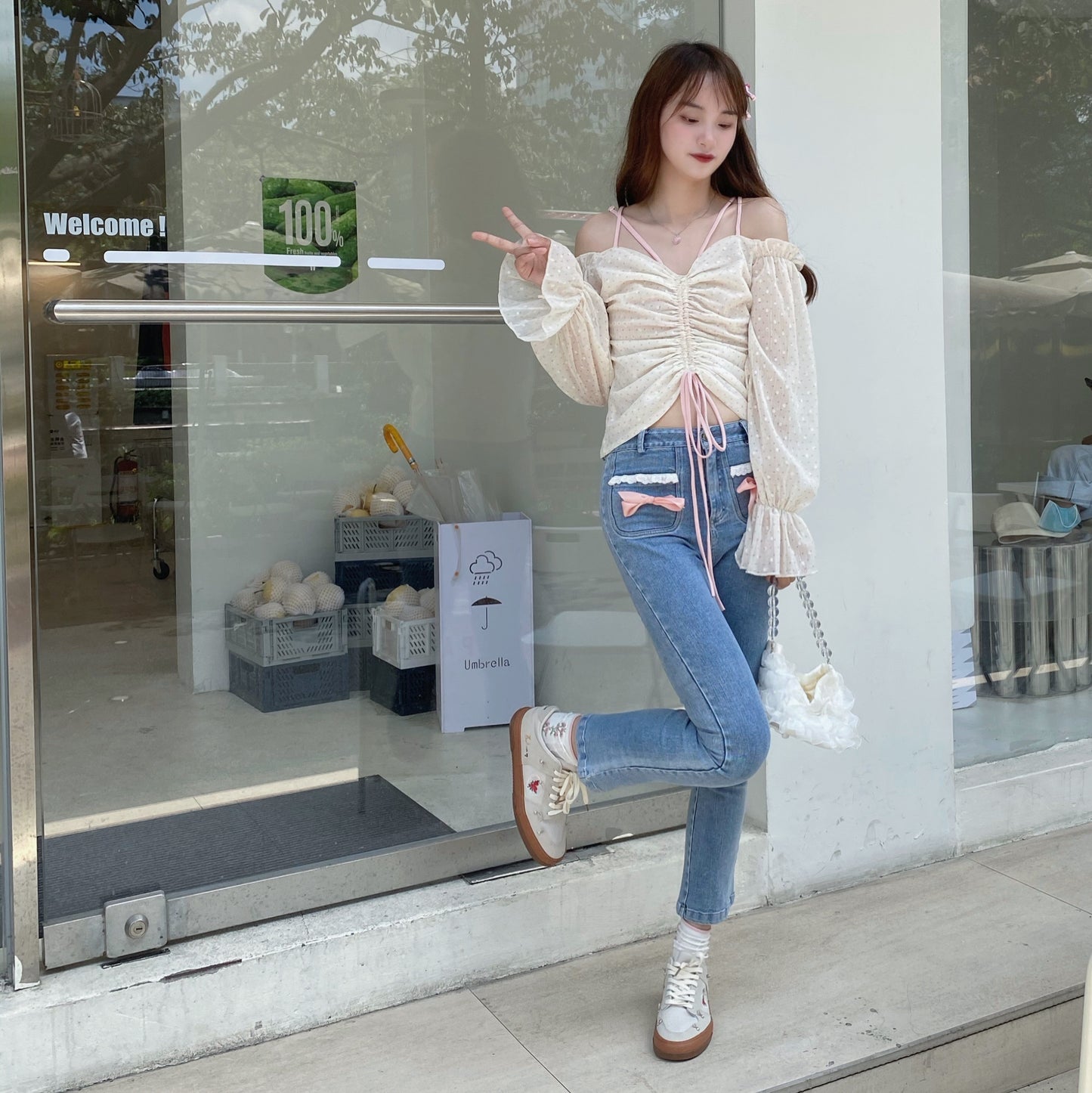 Design Slim Jeans Frauen Gerade Hohe Taille Stretch Zigarette Schlank Lange Hosen