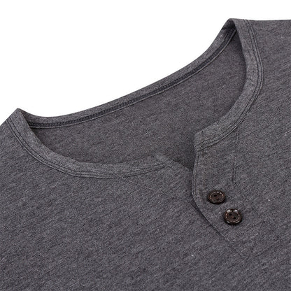 Herren Baumwoll-T-Shirt – Lockerer Schnitt, Kurzarm, Rundhals