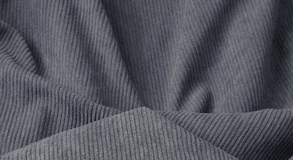 Locker geschnittene Herren-Steppjacke mit Baumwollfutter