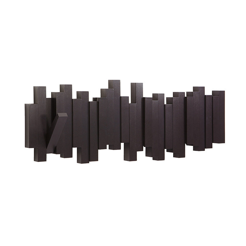 Kreative Wand Holz Stapel Haken Wand Dekoration Regal